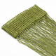 String Curtain Panel - Green